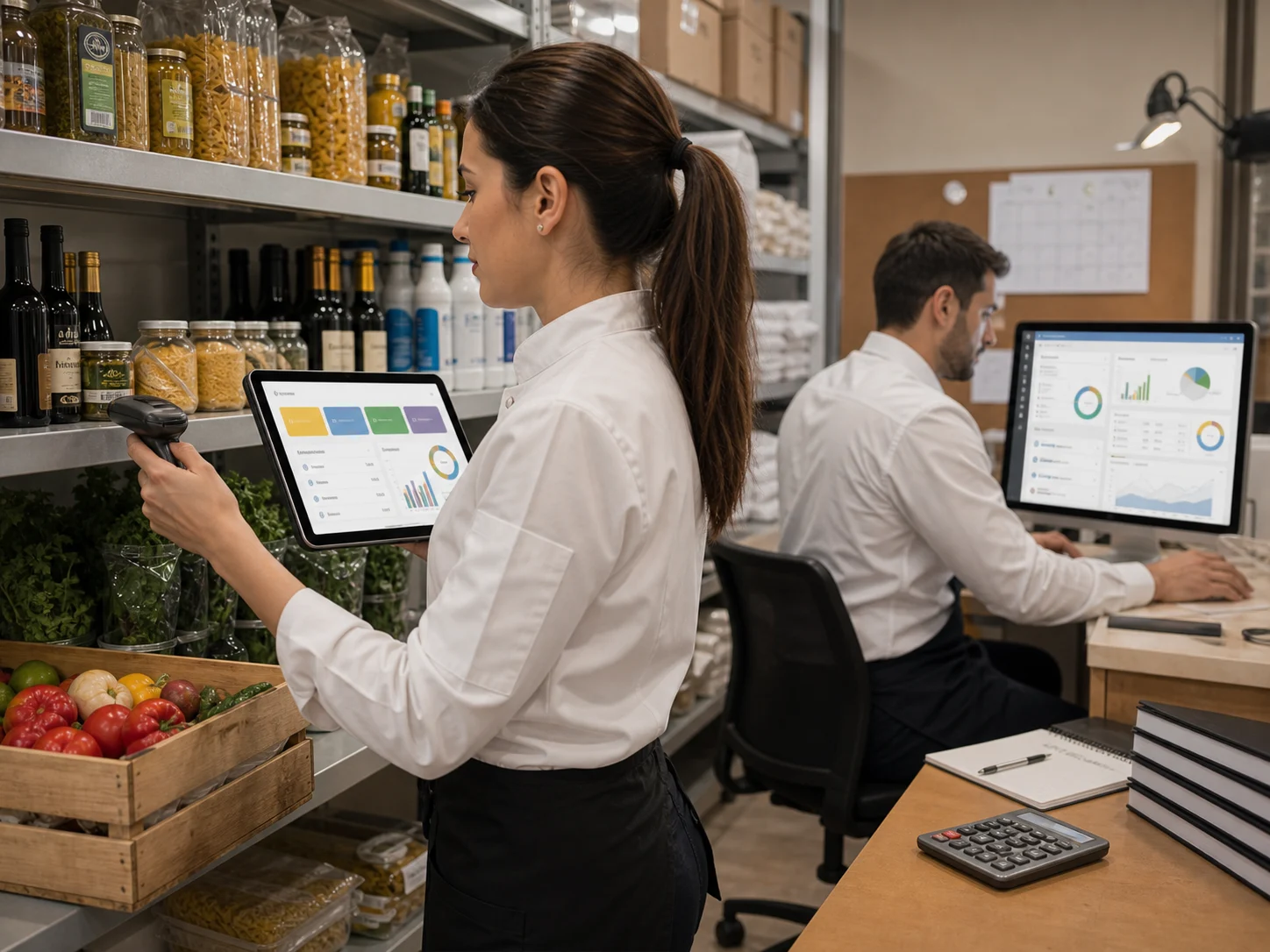 Warehouse consumption enters into the real cost of rooms, covers and services. Warehouse consumption in Scidoo management control