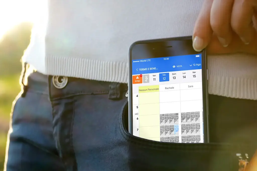 Online-Buchung und Verkauf Buchen Sie SPA-Behandlungen von Ihrem Smartphone aus mit Scidoo