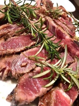 Tagliata di Manzo al rosmarino 