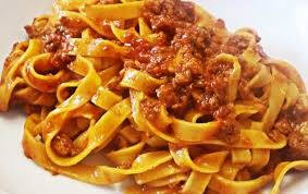Tagliatelle al ragù 