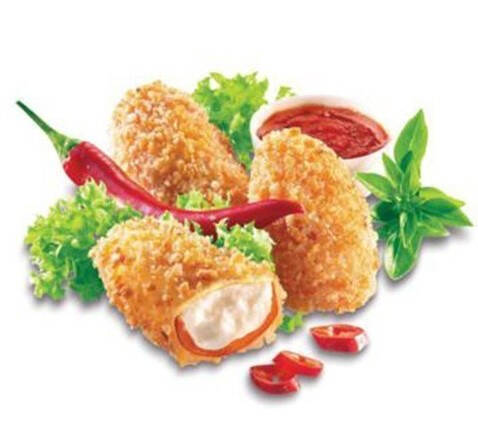 Jalapeños rossi piccanti ripieni con cheddar 
