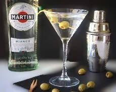 Martini cocktail 