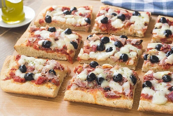 PIZZA FARCITA (AL TAGLIO)