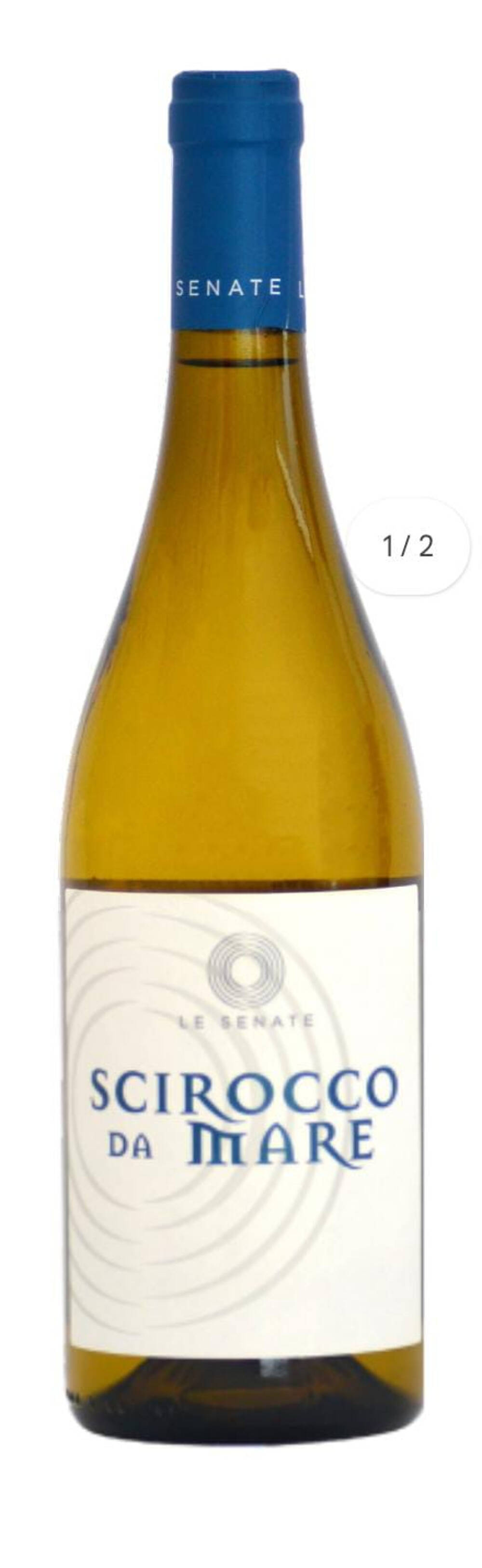 SCIROCCO DA MARE,CHARDONNAY  BIANCO CANTINA LE SENATE
