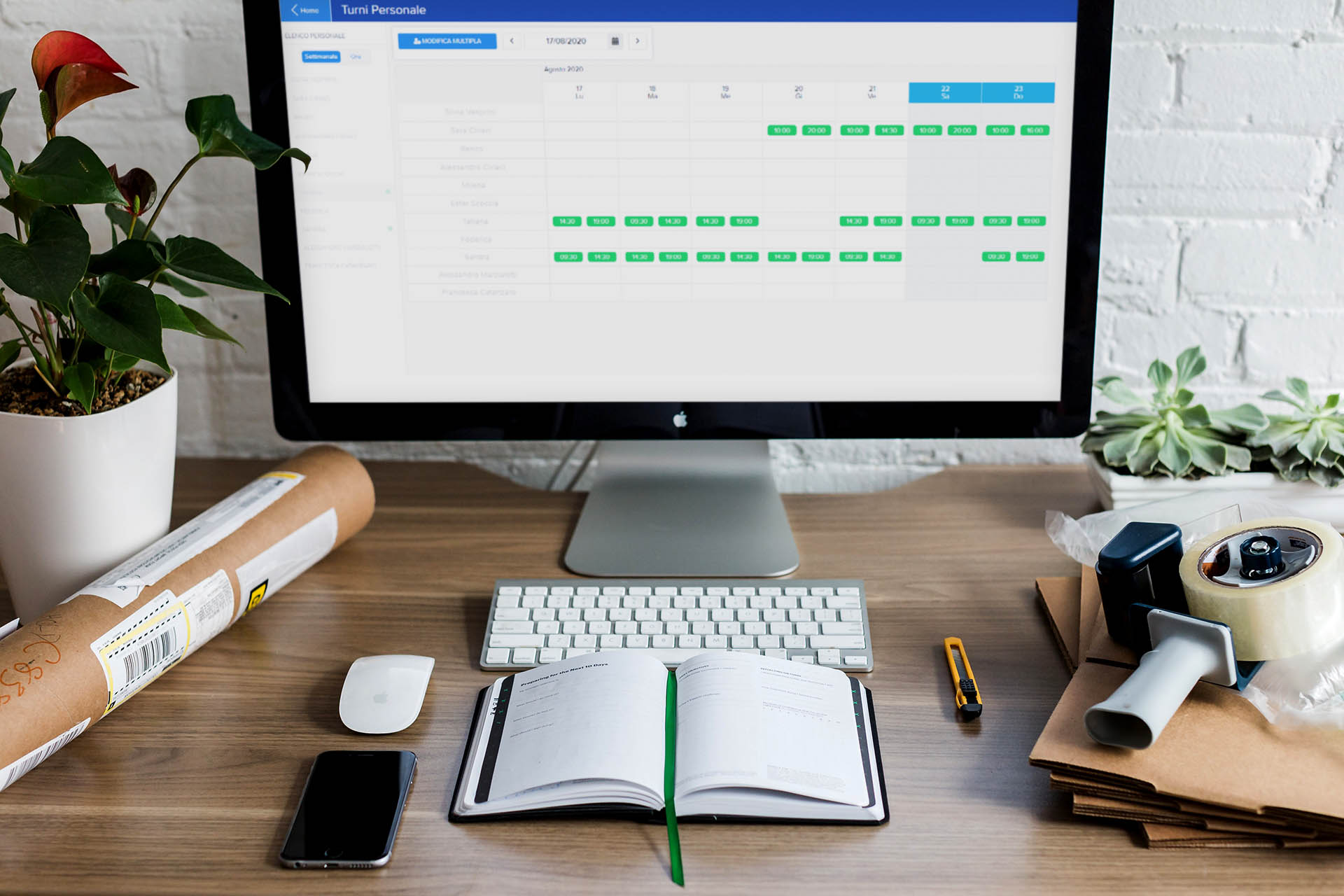 dashboard gestionale hotel